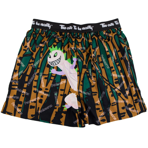 The Penisaurus in the Forest Boxer Shorts