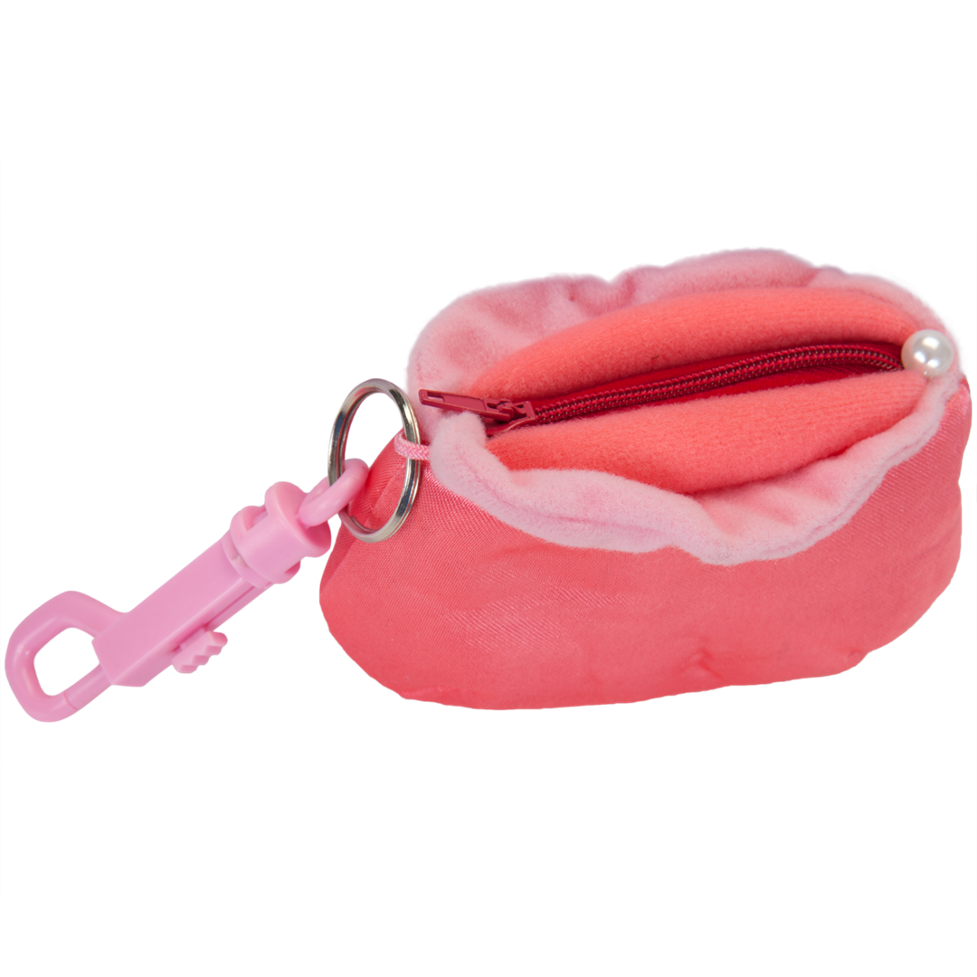  Coin Purse for Girls Coin Pouch Clasp Closure Pink