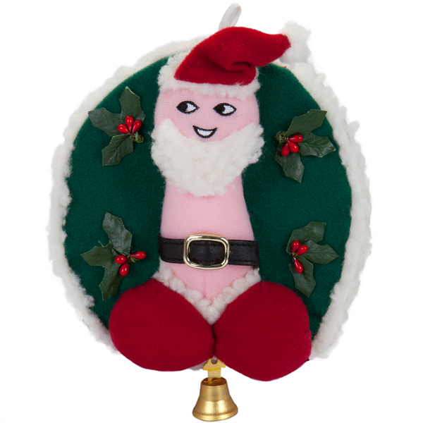 Mr. & Mrs. Kris Dingle Plush Christmas Ornament
